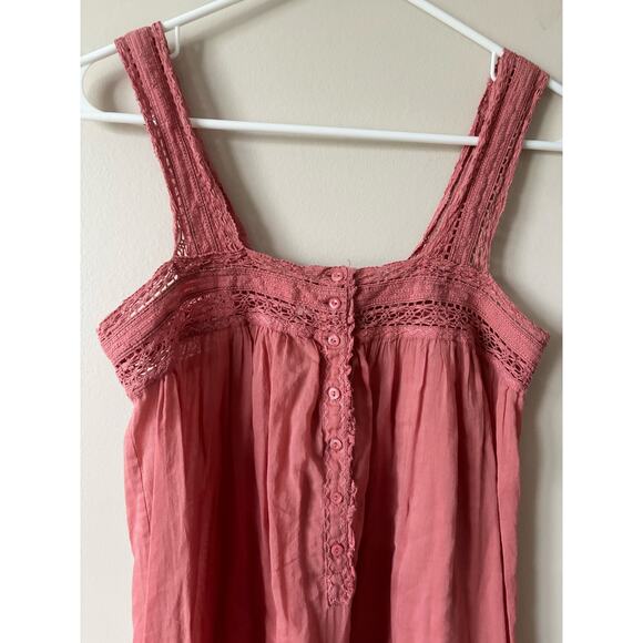 DOEN Seville Nightgown in Summer Mirage Midi Dress XS - Picture 6 of 11